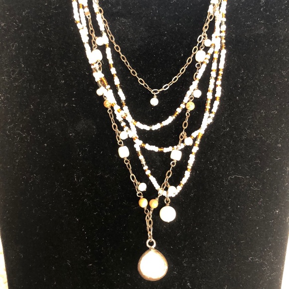 Silpada multi-strand layered necklace - Picture 4 of 5